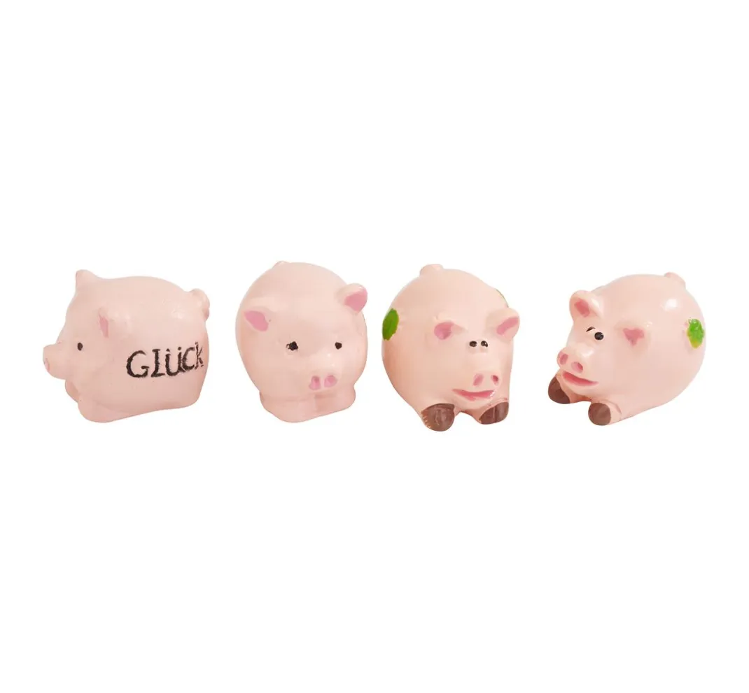 VBS Dekofiguren & -Objekte>Mini Figur "Glücksschweinchen"