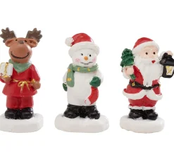 VBS Dekofiguren & -Objekte>Mini Figuren "Santa, Elch und Schneemann"