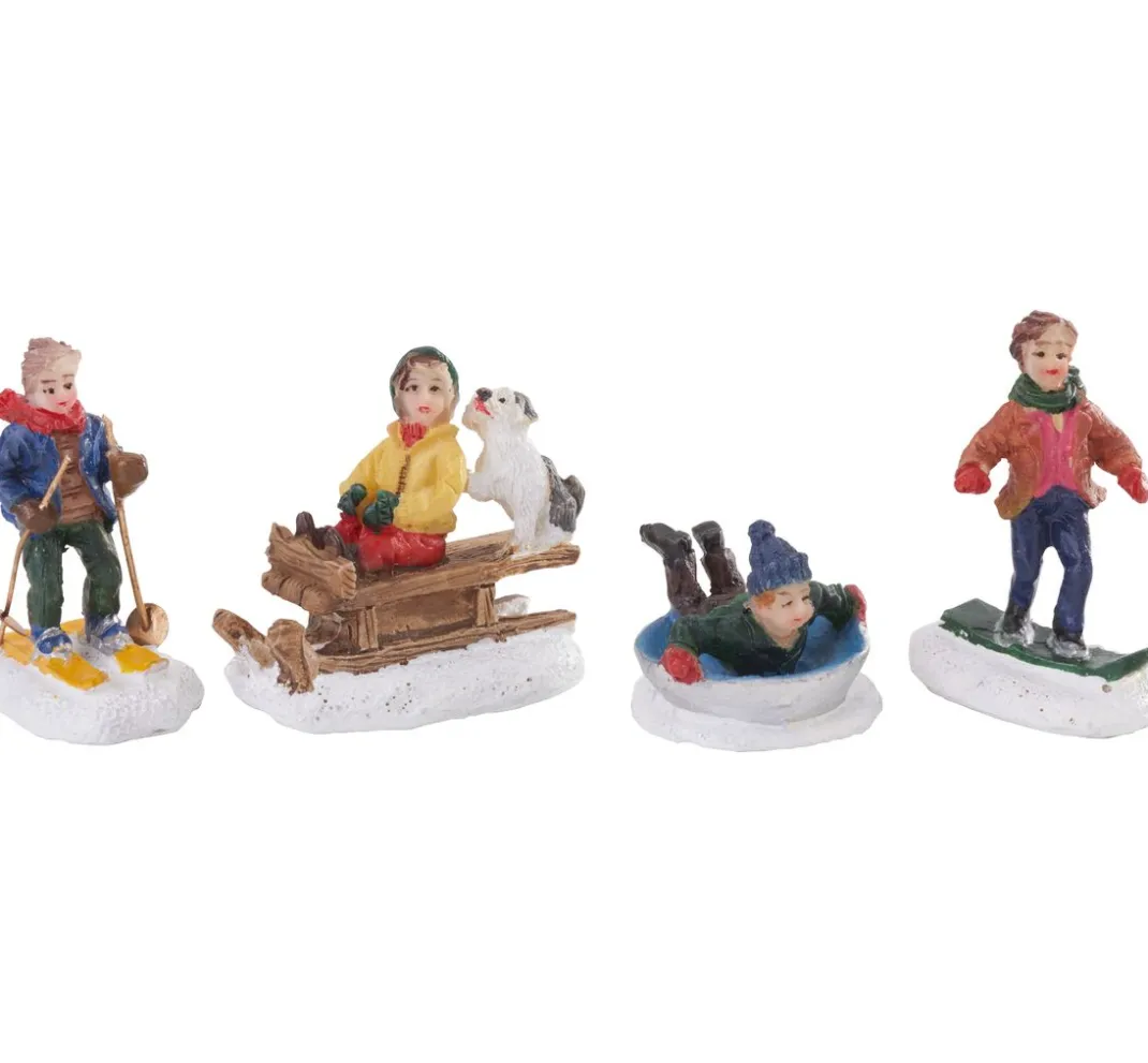 VBS Miniaturen|Dekofiguren & -Objekte>Mini Kinder im Schnee "Makalu"