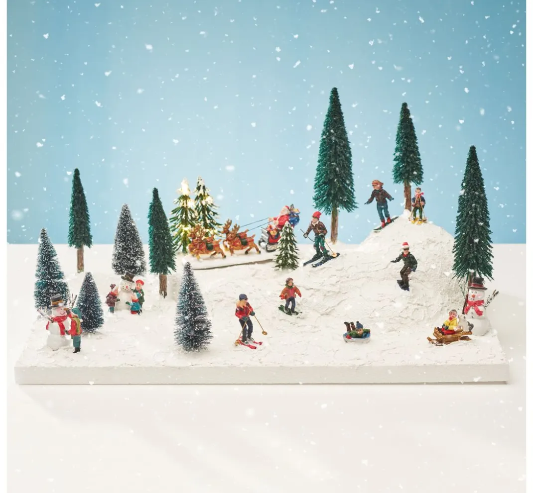 VBS Miniaturen|Dekofiguren & -Objekte>Mini Kinder im Schnee "Makalu"