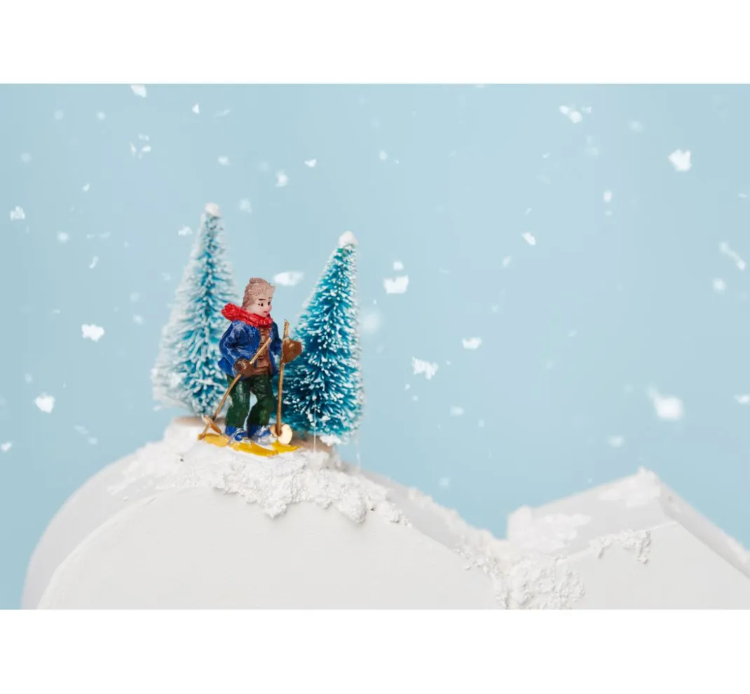 VBS Miniaturen|Dekofiguren & -Objekte>Mini Kinder im Schnee "Makalu"