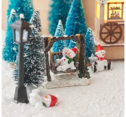 VBS Dekofiguren & -Objekte>Mini Schneemann "Juri"