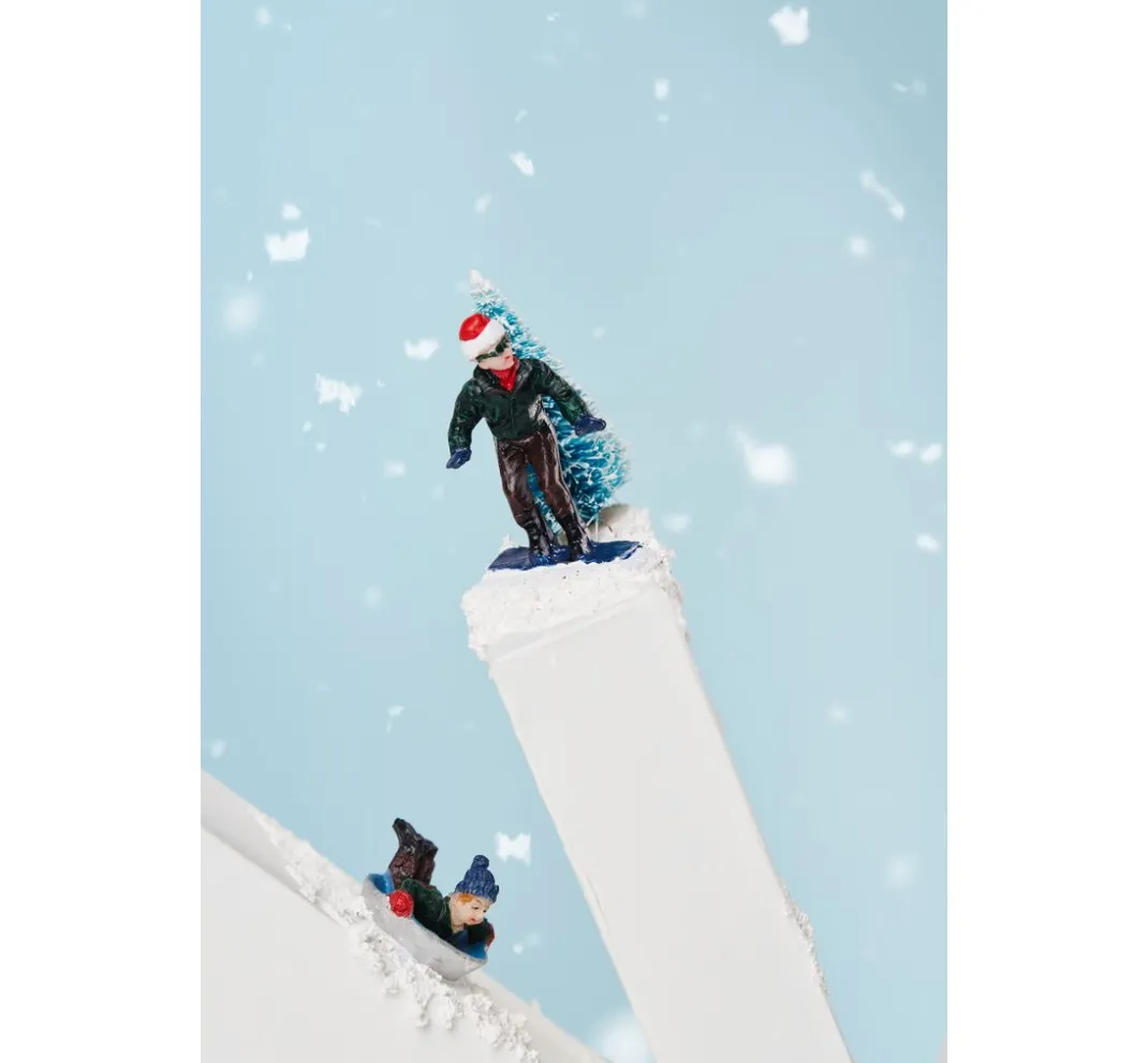 VBS Miniaturen|Dekofiguren & -Objekte>Mini Skifahrer "Makalu"