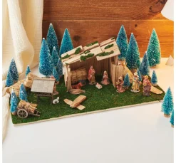 VBS Miniaturen|Krippen-Zubehör>Mini Strohkarre