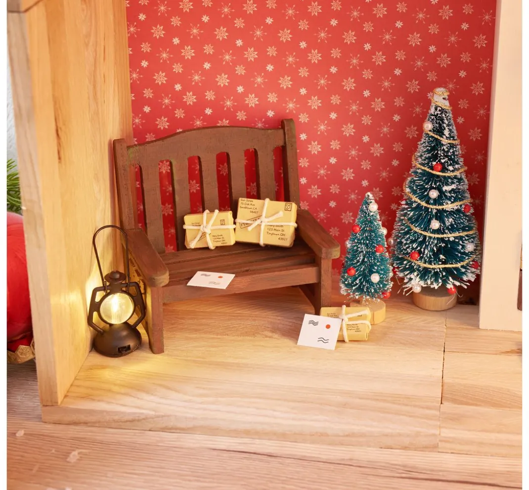 VBS Miniaturen|Holz, Mdf & Pappmaché>Miniatur Bank "Lars", 2-Sitzer
