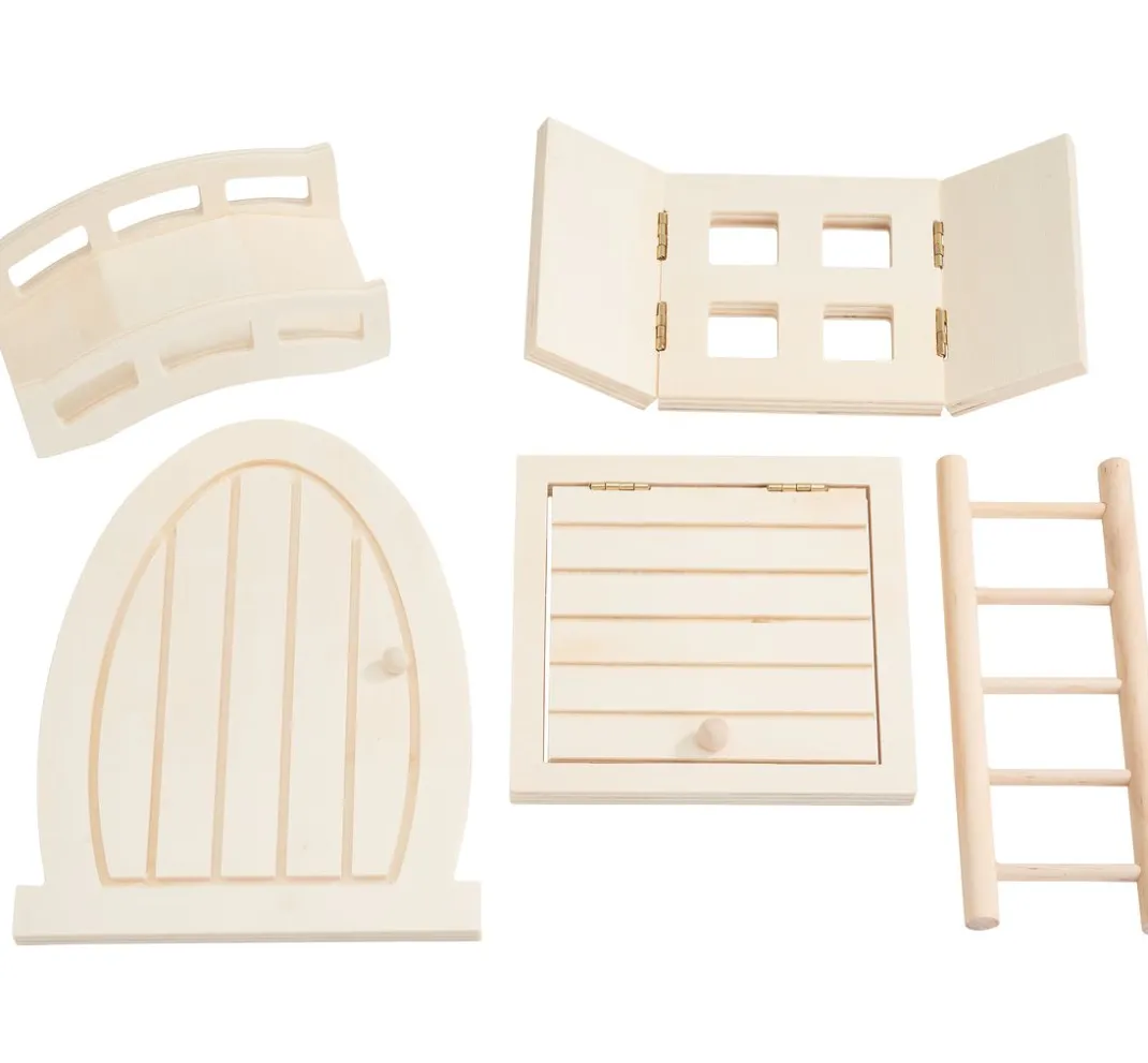 VBS Miniaturen|Holz, Mdf & Pappmaché>Miniatur Dachluke "Lykke"