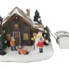 VBS Dekofiguren & -Objekte>Miniatur Haus im Schnee