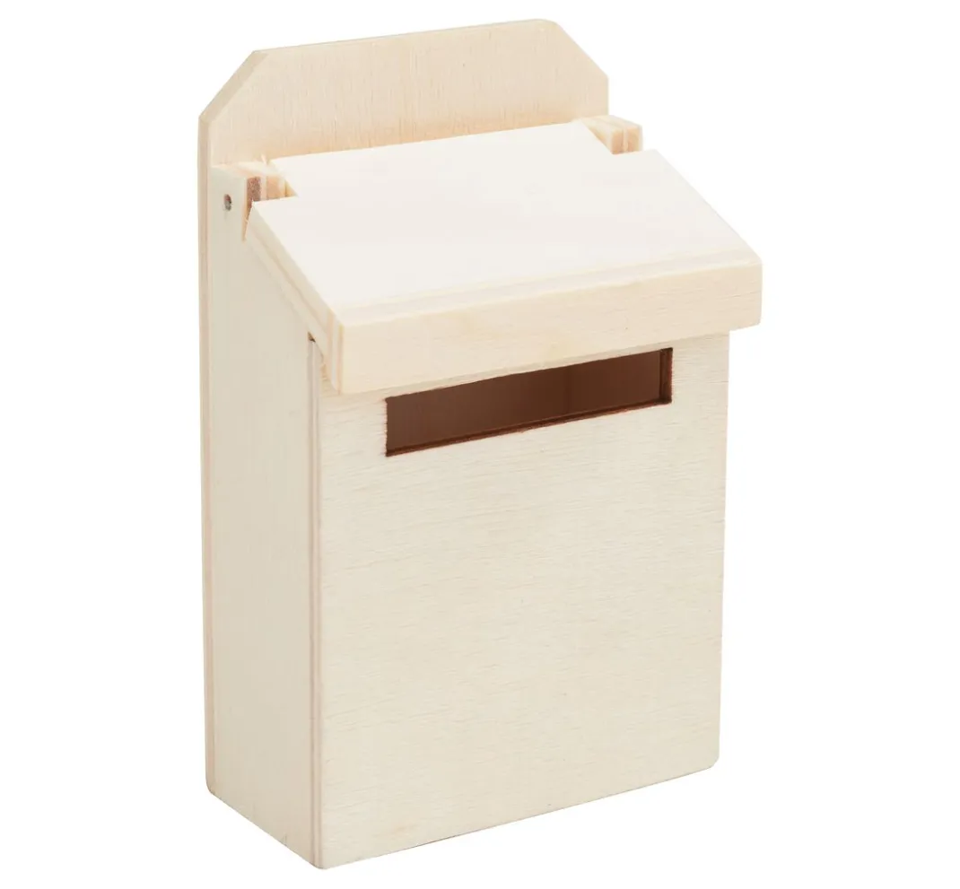 VBS Miniaturen|Holz, Mdf & Pappmaché>Miniatur Hänge-Briefkasten "Lars"