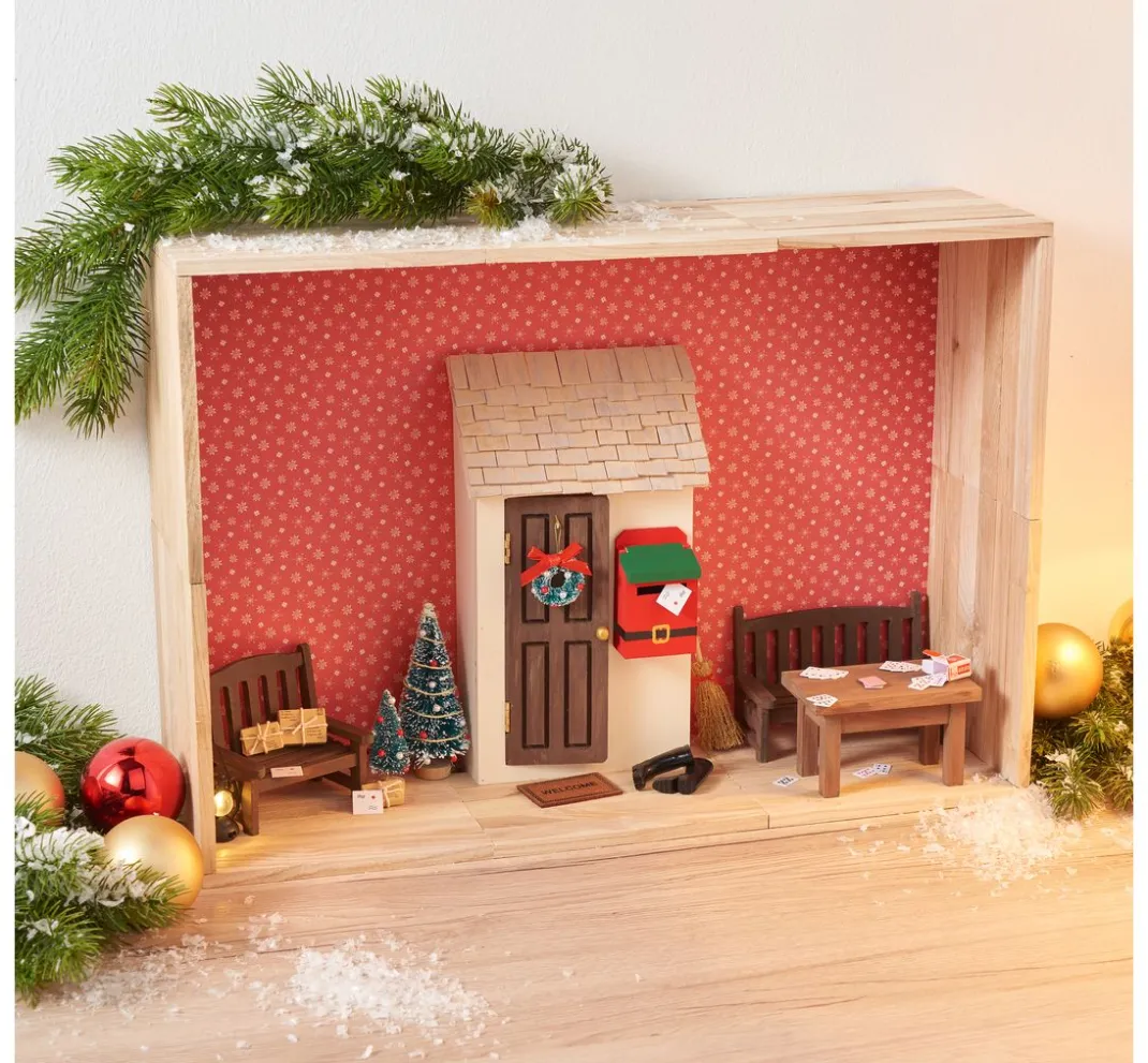 VBS Miniaturen|Holz, Mdf & Pappmaché>Miniatur Hänge-Briefkasten "Lars"