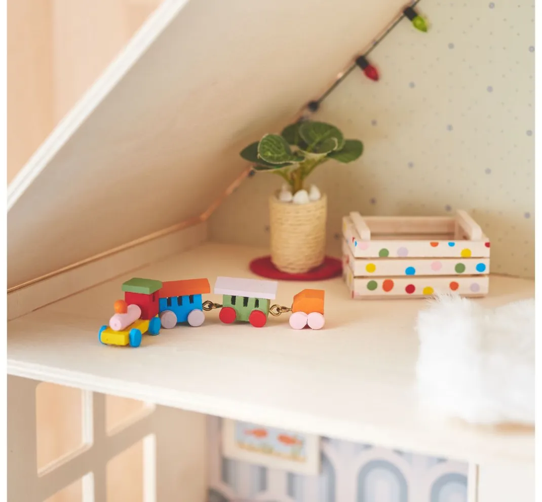 VBS Miniaturen|Dekofiguren & -Objekte>Miniatur Holz-Obststiege, 2 Stück