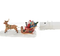 VBS Dekofiguren & -Objekte>Miniatur Santaschlitten mit 1 Rentier