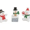 VBS Miniaturen|Dekofiguren & -Objekte>Miniatur Schneemann "Snowy"