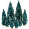 VBS Miniaturen>Miniatur Tannenbaum, 16er-Set, beschneit