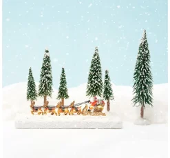 VBS Miniaturen|Dekofiguren & -Objekte>Miniatur Tannenbaum-Set "Dawson"