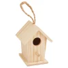 VBS Miniaturen|Holz, Mdf & Pappmaché>Miniatur Vogelhaus mit Aufhänger
