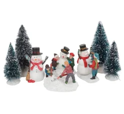 VBS Miniaturen|Dekofiguren & -Objekte>Miniaturen-Set "Schneemann"