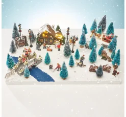 VBS Miniaturen|Dekofiguren & -Objekte>Miniaturen-Set "Weihnachten im Wald"
