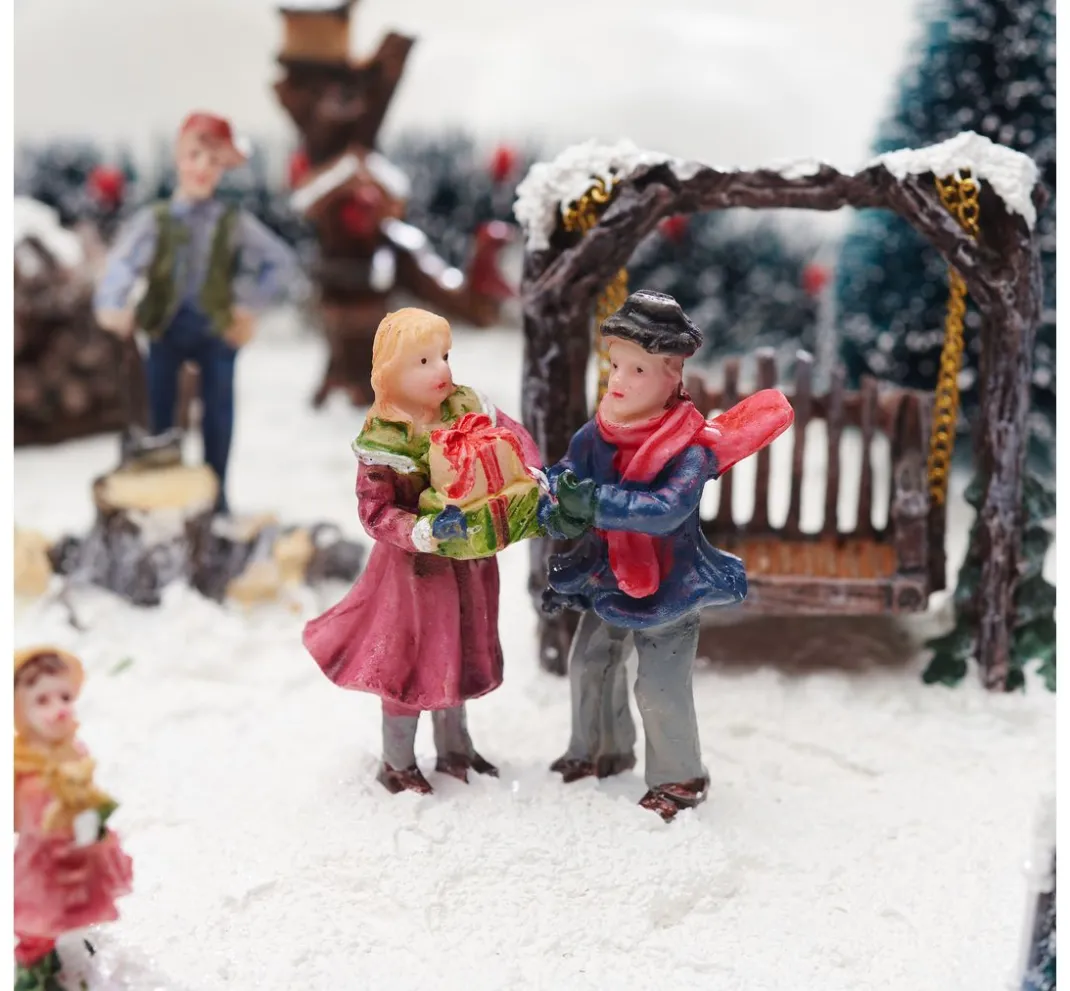 VBS Miniaturen|Dekofiguren & -Objekte>Miniaturen-Set "Winter"