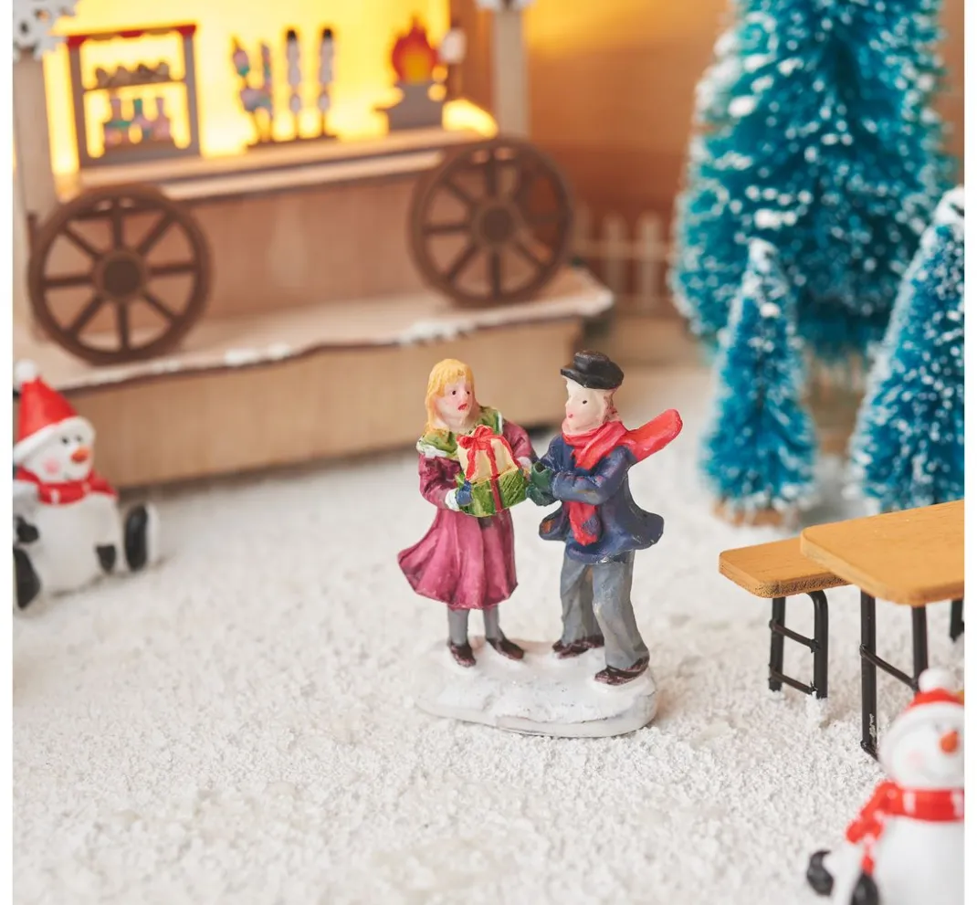 VBS Miniaturen|Dekofiguren & -Objekte>Miniaturen-Set "Winter"