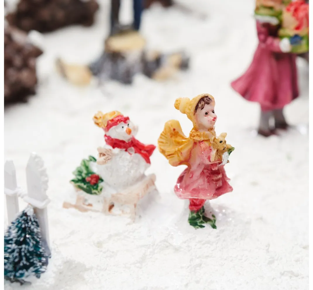 VBS Miniaturen|Dekofiguren & -Objekte>Miniaturen-Set "Winter"