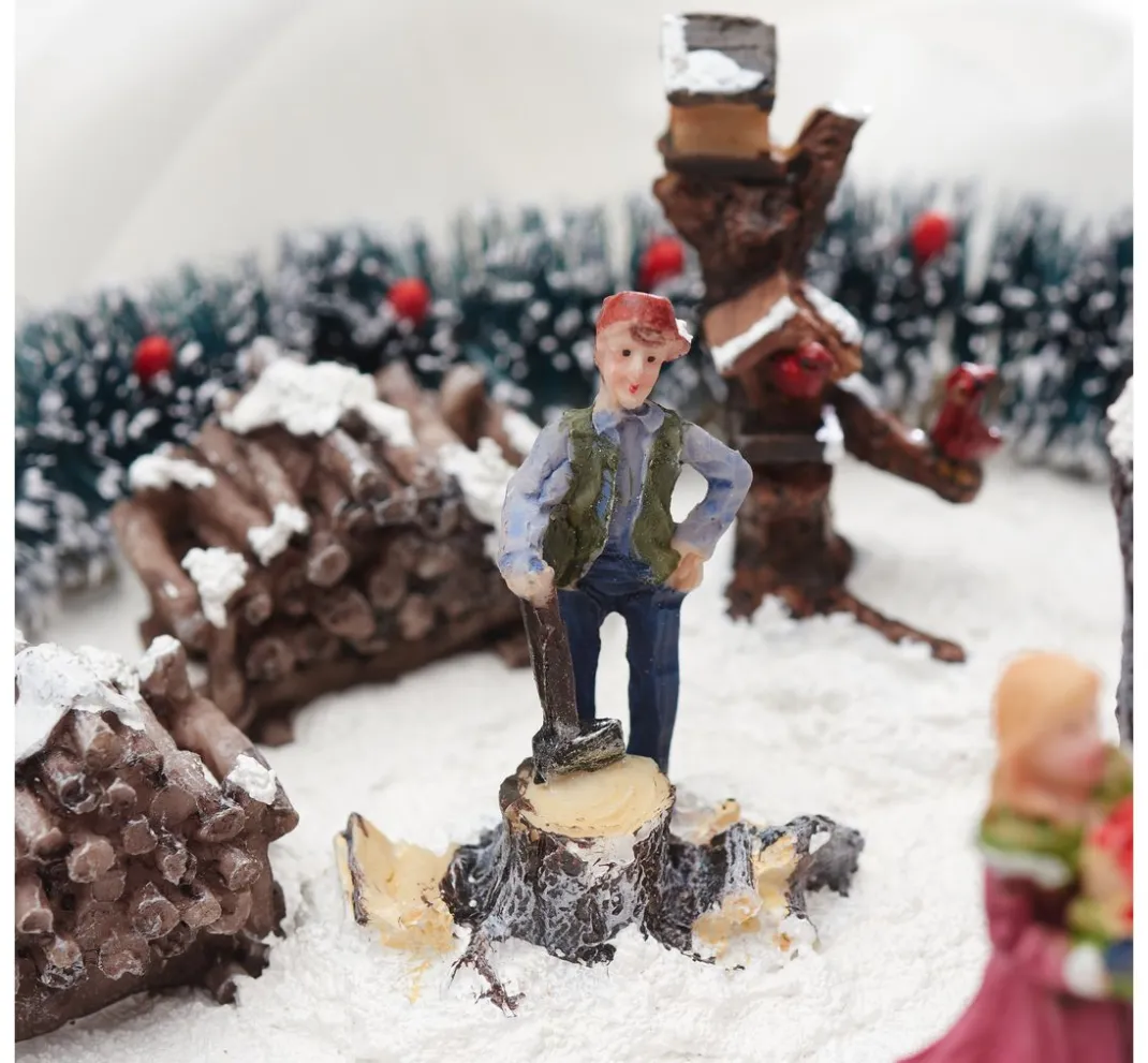 VBS Miniaturen|Dekofiguren & -Objekte>Miniaturen-Set "Winter"