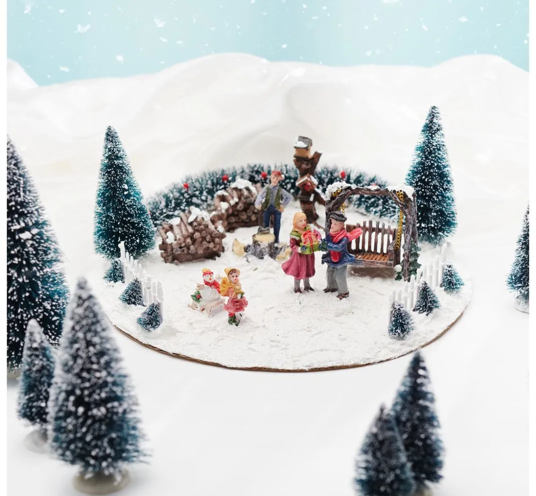 VBS Miniaturen|Dekofiguren & -Objekte>Miniaturen-Set "Winter"