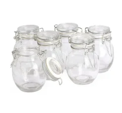 VBS Glasgravur|Glas- & Porzellanmalerei>Mini-Bügelglas, bauchig, 6 Stück