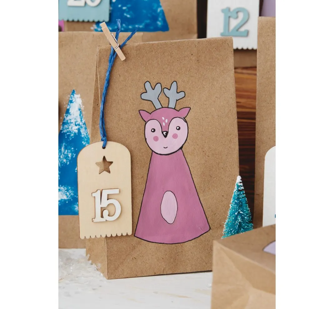 VBS XXL Streuteile|Scrapbooking>VBS Mini-Holzklammern "2 cm", 100 Stück