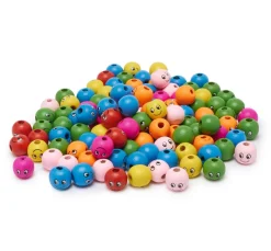 Kinder VBS XXL Marionetten & Figuren|Holz>VBS Mini-Holzköpfe "Bunt", 120 Stück