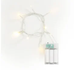 VBS Lichterketten>Mini-LED-Lichterkette "10 LEDs", mit Timer