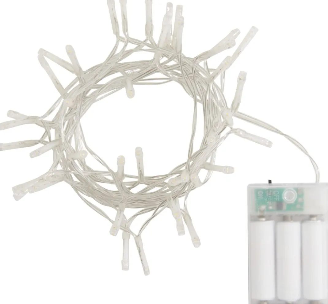 VBS Lichterketten>Mini-LED-Lichterkette "40 LEDs", mit Timer