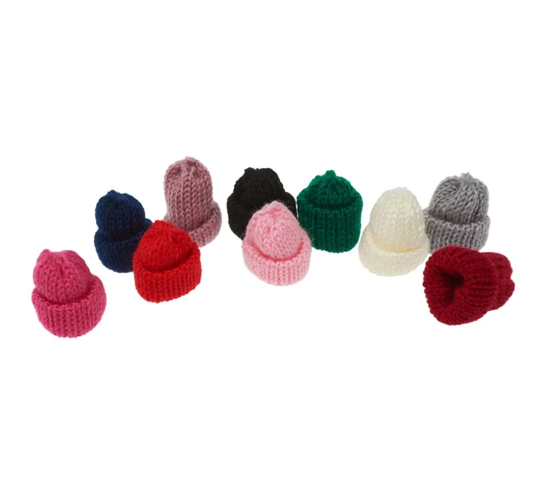 VBS Bastelzubehör>Mini-Mützen "Bunt", H 4 cm