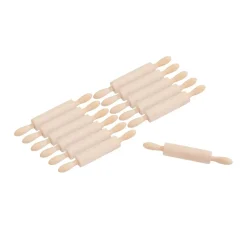 VBS XXL Backen|Miniaturen>VBS Mini-Nudelholz, 12 Stück, L 13,5 cm