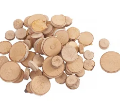 VBS Rindenartikel|Naturmaterialien>Mini-Rindenscheiben "Rund"