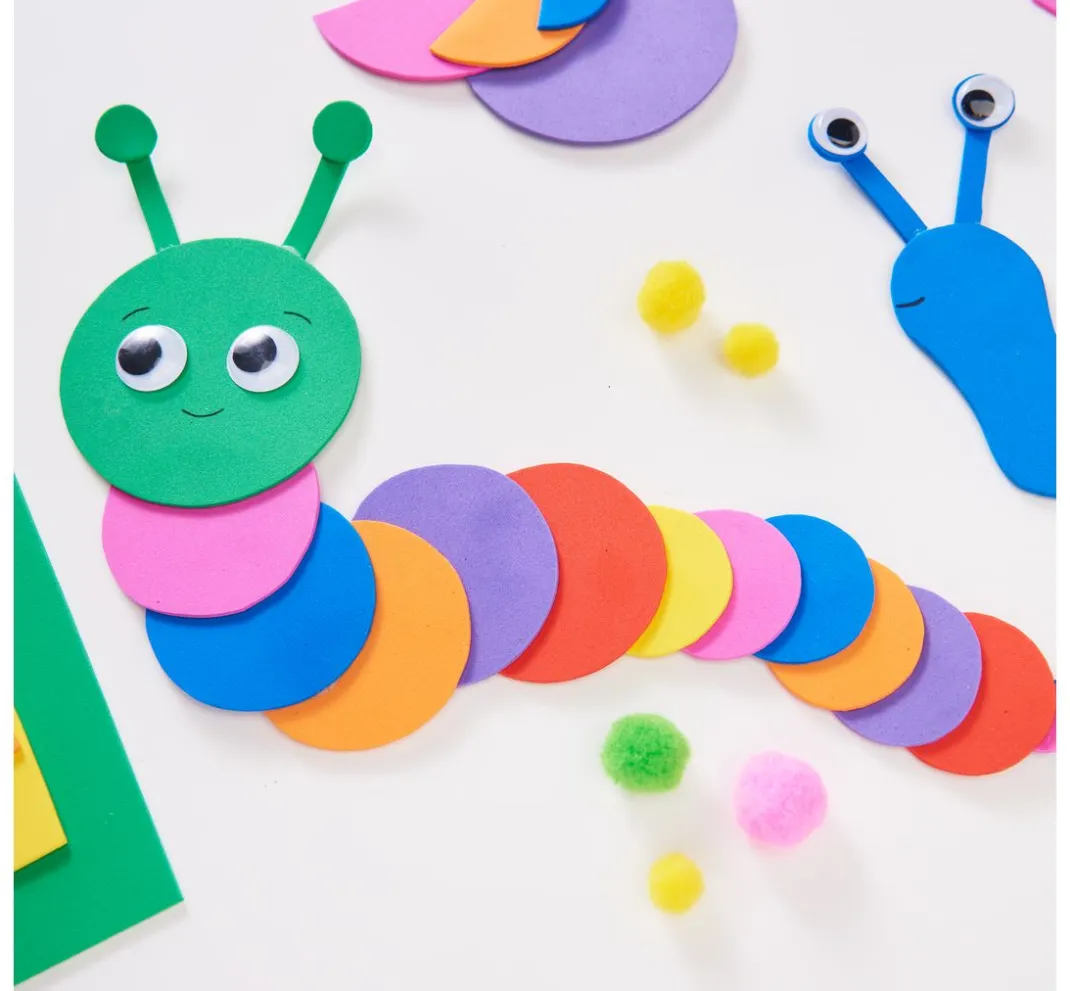 Kinder VBS XXL Moosgummi|Schultüten>VBS Moosgummi "Megapack", 50 Stück, farbig sortiert