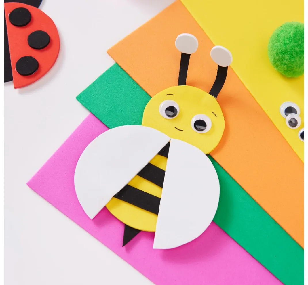 Kinder VBS XXL Moosgummi|Schultüten>VBS Moosgummi "Megapack", 50 Stück, farbig sortiert