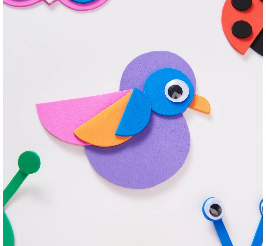 Kinder VBS XXL Moosgummi|Schultüten>VBS Moosgummi "Megapack", 50 Stück, farbig sortiert