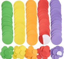 Kinder VBS XXL Moosgummi>VBS Moosgummischeiben "Bunt"