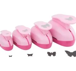 VBS Motivlocher & Stanzer|Scrapbooking>Motivlocher "Schmetterling", 4er-Set