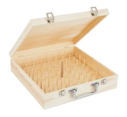 VBS Sticken|Nähkästen>Nähgarn Holzkoffer