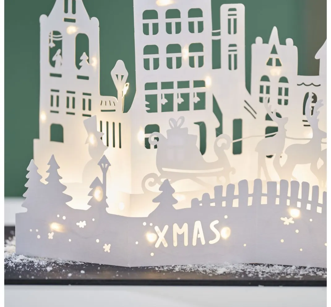 VBS Weiteres|Weiteres>Papier-Silhouette "Weihnachtsdorf"