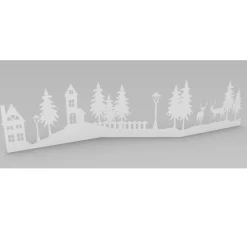 VBS Weiteres>Papier-Silhouette "Winterlandschaft"