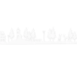VBS Weiteres>Papier-Silhouette "Winterlandschaft"