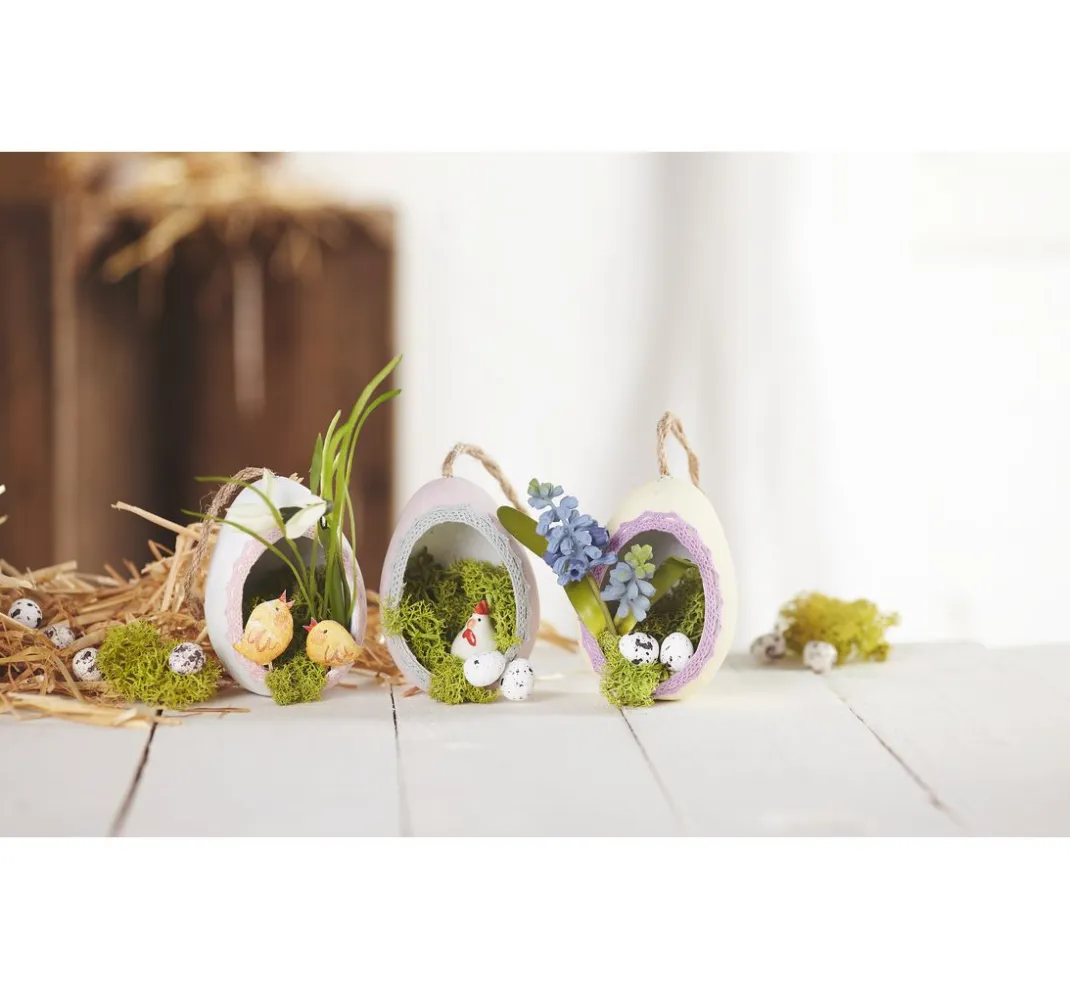 Kinder VBS Holz|Holz, Mdf & Pappmaché>Pappmaché Eier mit Öffnung