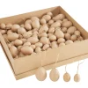 Kinder VBS XXL Holz|Holz, Mdf & Pappmaché>VBS Pappmaché-Eier "Größen-Mix", 140 Stück