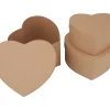 VBS Schachteln & Boxen|Schachteln>Pappschachteln "Herz", 3er-Set