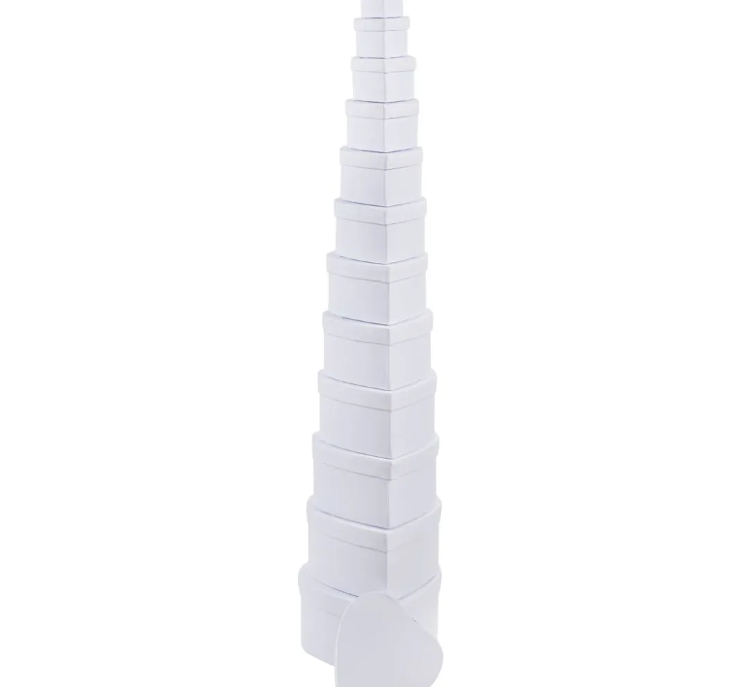 VBS XXL Schachteln & Boxen|Schachteln>VBS Pappschachteln "Herz", 12er-Set
