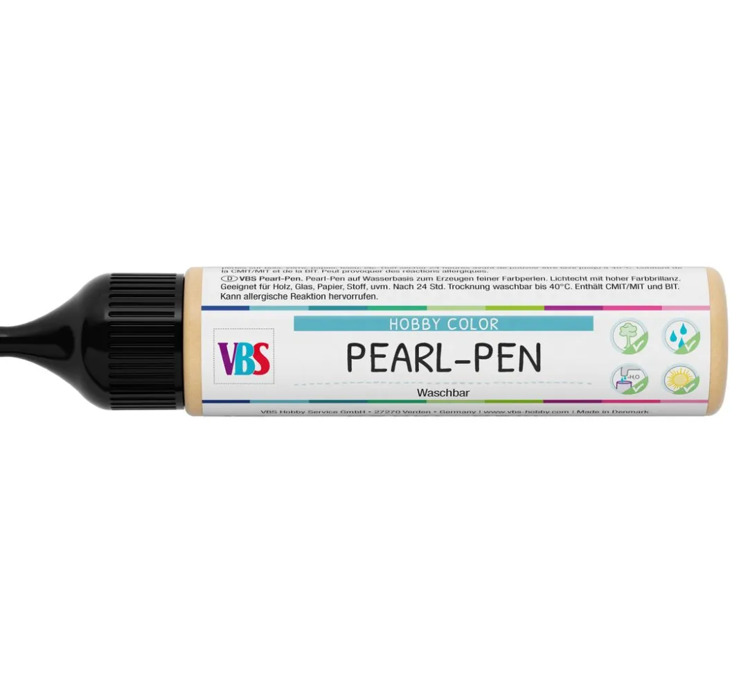 Kinder VBS Stifte & Marker|Textil-Design>Pearl-Pen, 28 ml