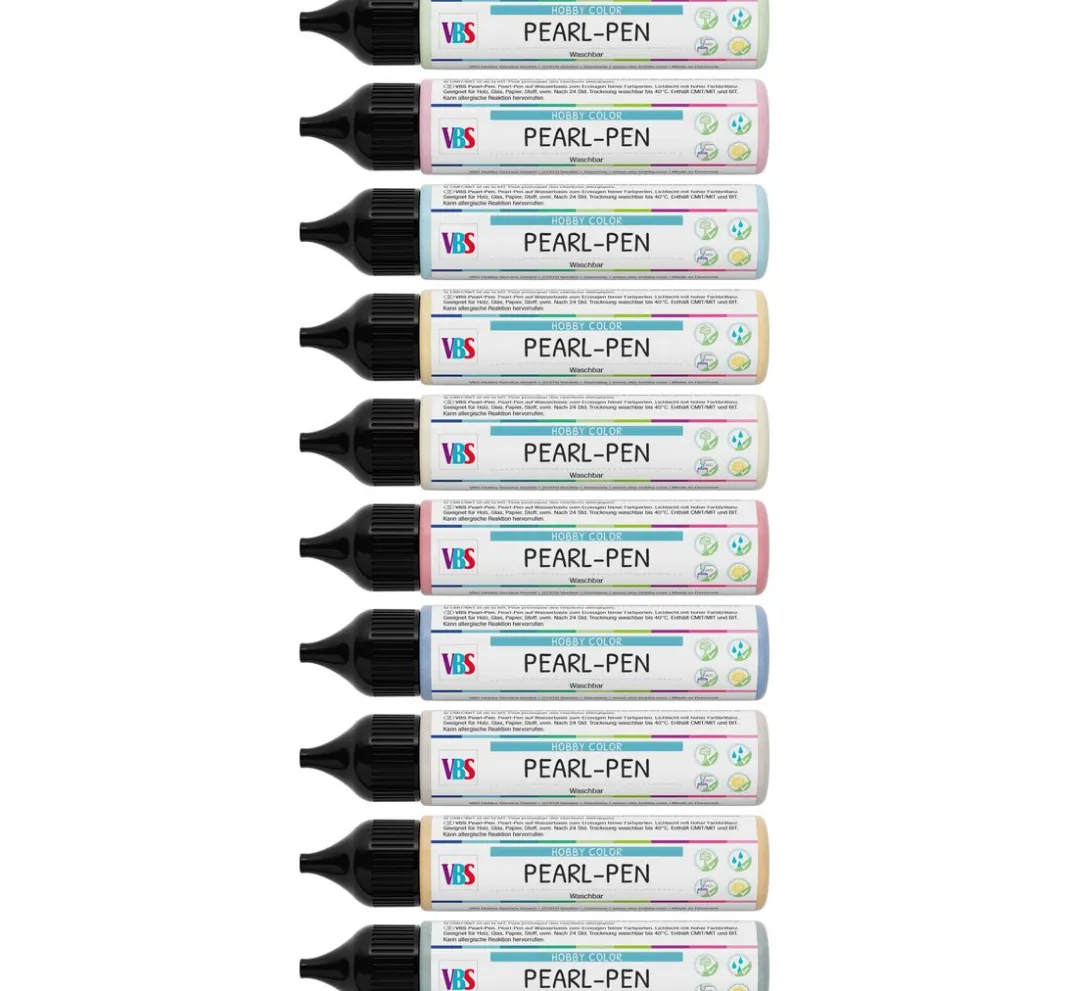 Kinder VBS Stifte & Marker|Textil-Design>Pearl-Pen, 28 ml