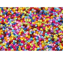 Kinder VBS XXL Acrylperlen|Perlen>VBS Perlen "Bunt gemixt", 500 g